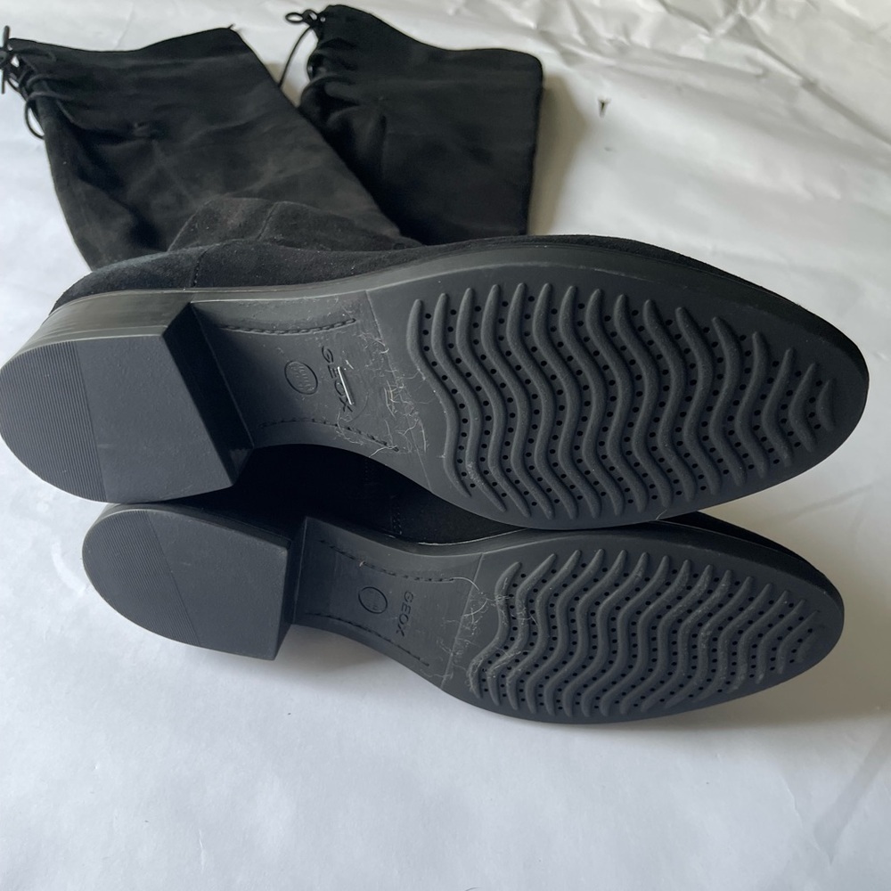 Geox Black Over-the-Knee Women's Boots - Picture 8 of 8